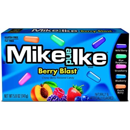 USA Mike & Ike Berry Blast Chewy Candies 141g RRP 2 CLEARANCE XL 1.75